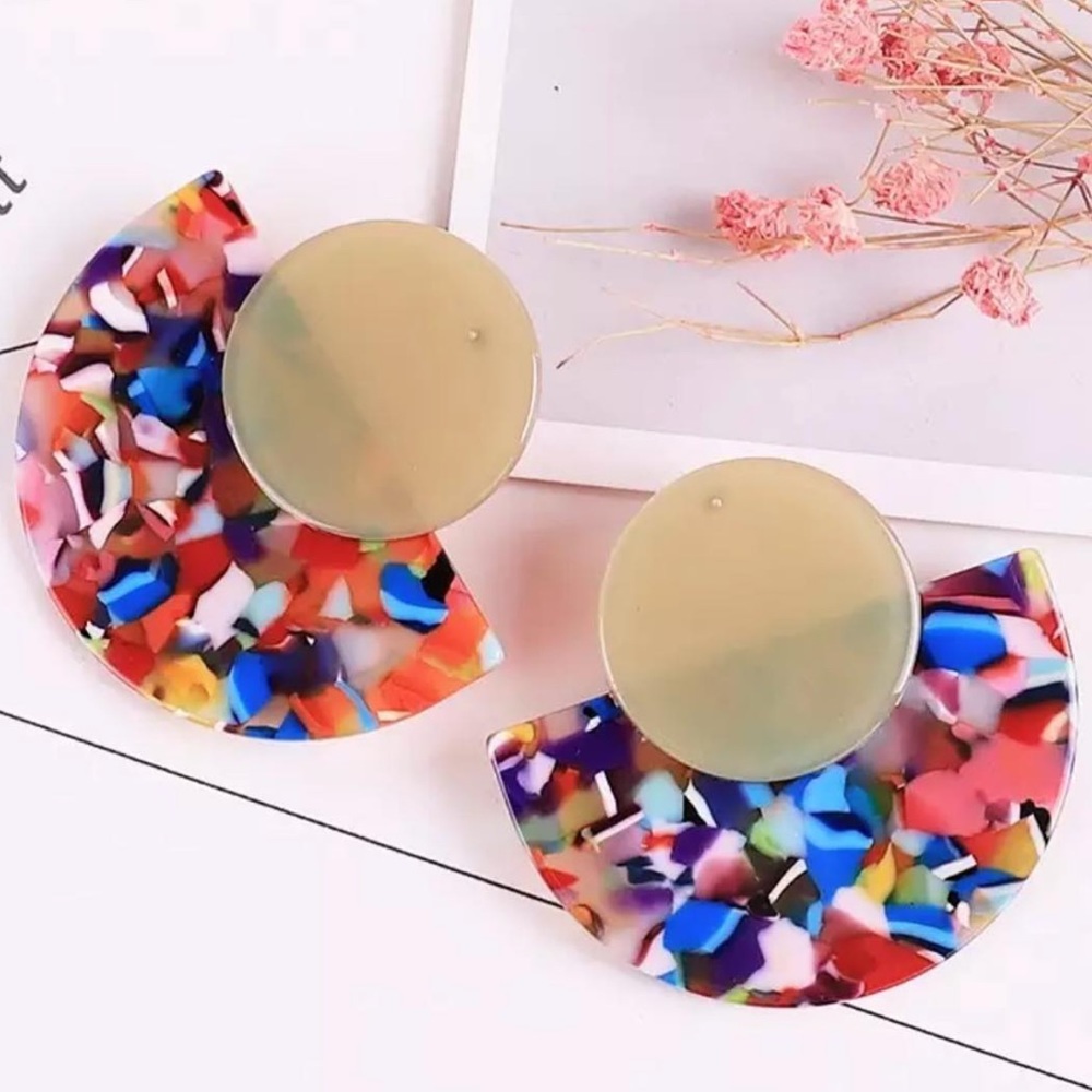 Colorful earrings